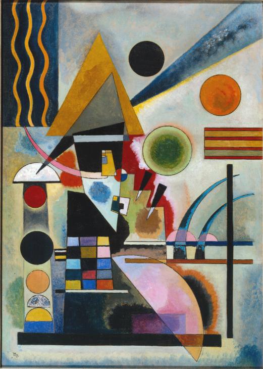 Swinging 1925 by Wassily Kandinsky 1866-1944 Swinging 1925 by Wassily Kandinsky 1866-1944