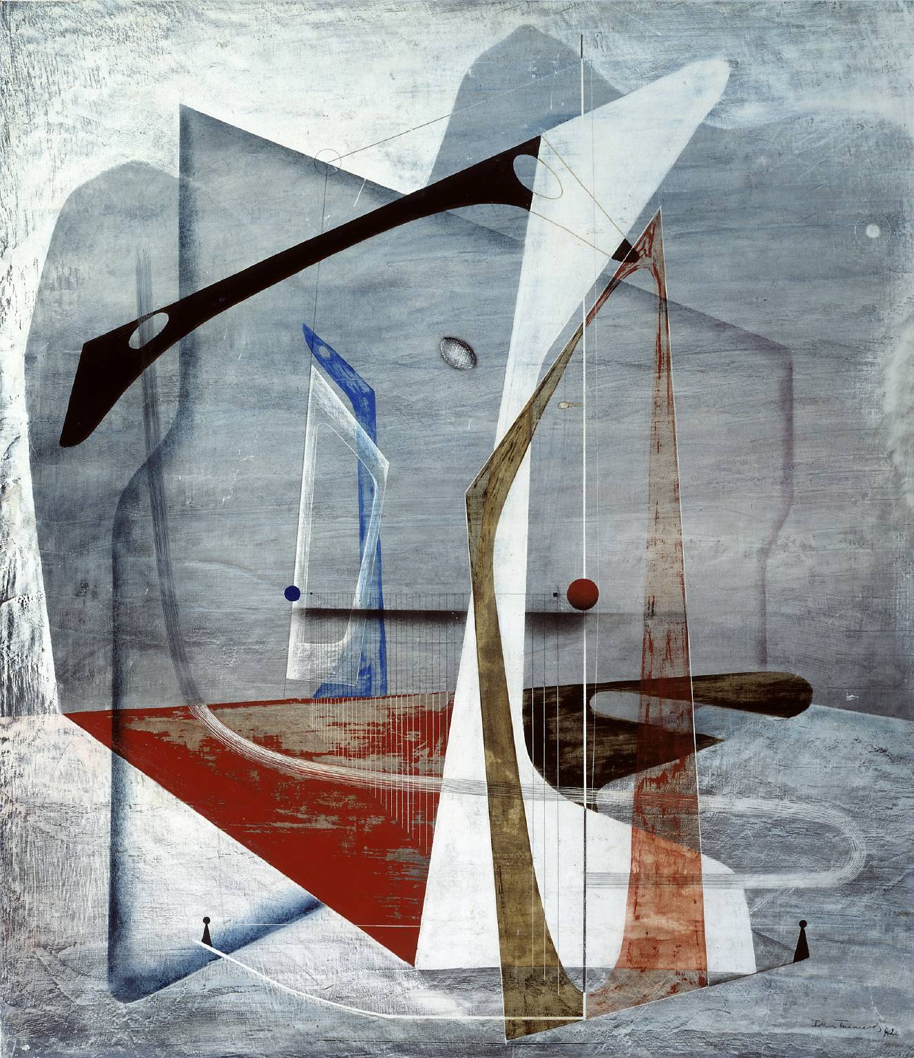 Tol Pedn 1942 by John Tunnard 1900-1971 Tol Pedn 1942 by John Tunnard 1900-1971